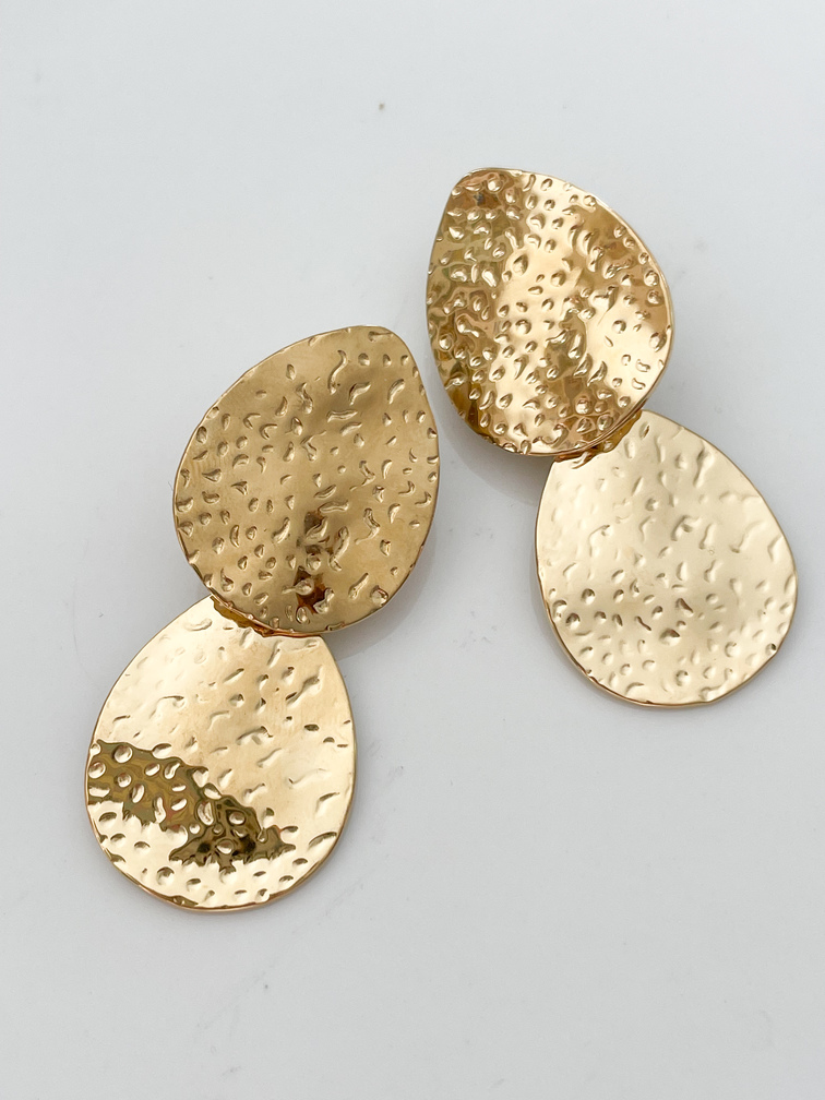 Boucles CLIP Adèle doré