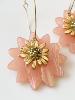 Boucles Biba rose doré