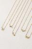 collier Verseau constellation argenté de Shlomit Ofir