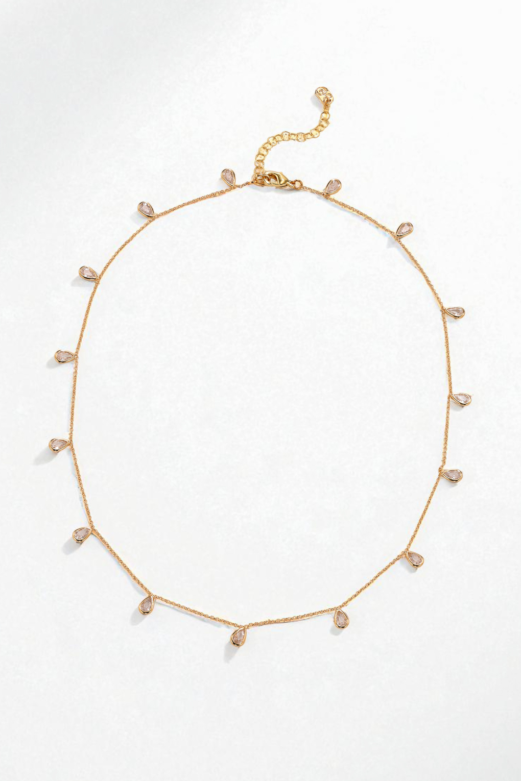 Collier Holly blanc doré de Shlomit