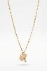 Collier Lock doré de Shlomit