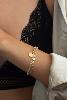 bracelet Alma gris doré de Shlomit Ofir