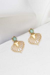 boucles Noya jacket vert doré de Shlomit Ofir