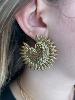 boucles Abba doré 