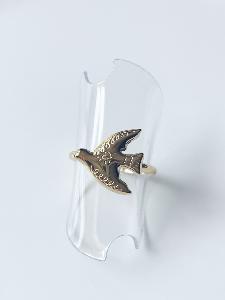 Bague Oiseau doré
