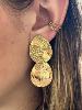 Boucles CLIP Adèle doré