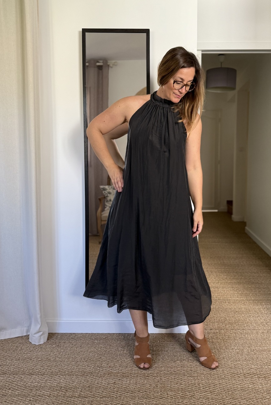 robe Audrey noire 36/44