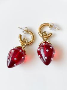 Boucles Fraise doré