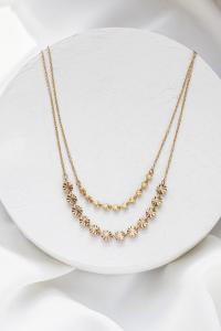 collier Alex double doré de Shlomit Ofir
