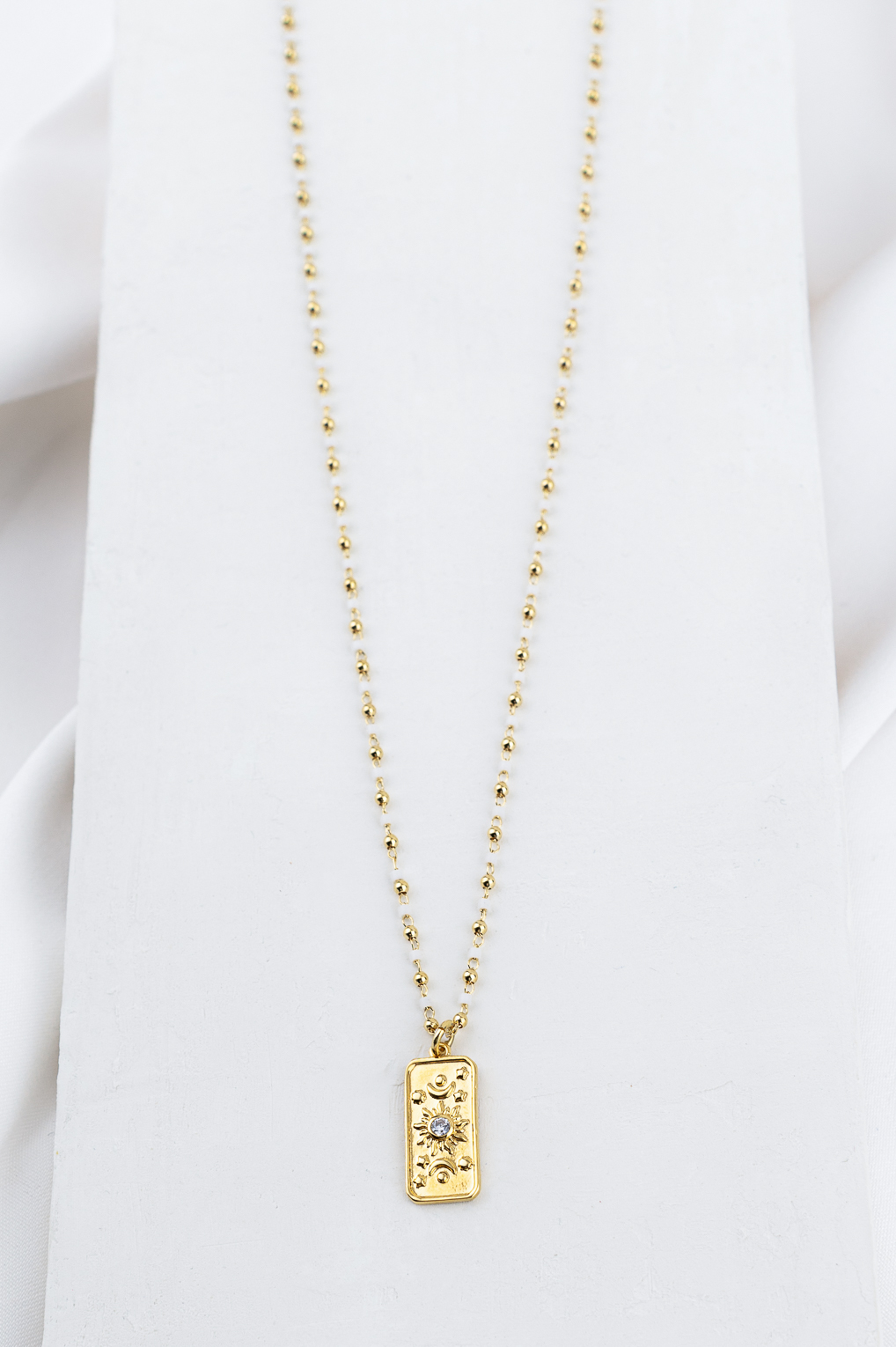Collier Sunny doré de Shlomit Ofir