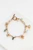bracelet Blossom vert doré de Shlomit Ofir
