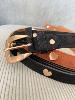 Ceinture coeur beige 85 cm