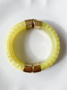 bracelet Chacha jaune doré
