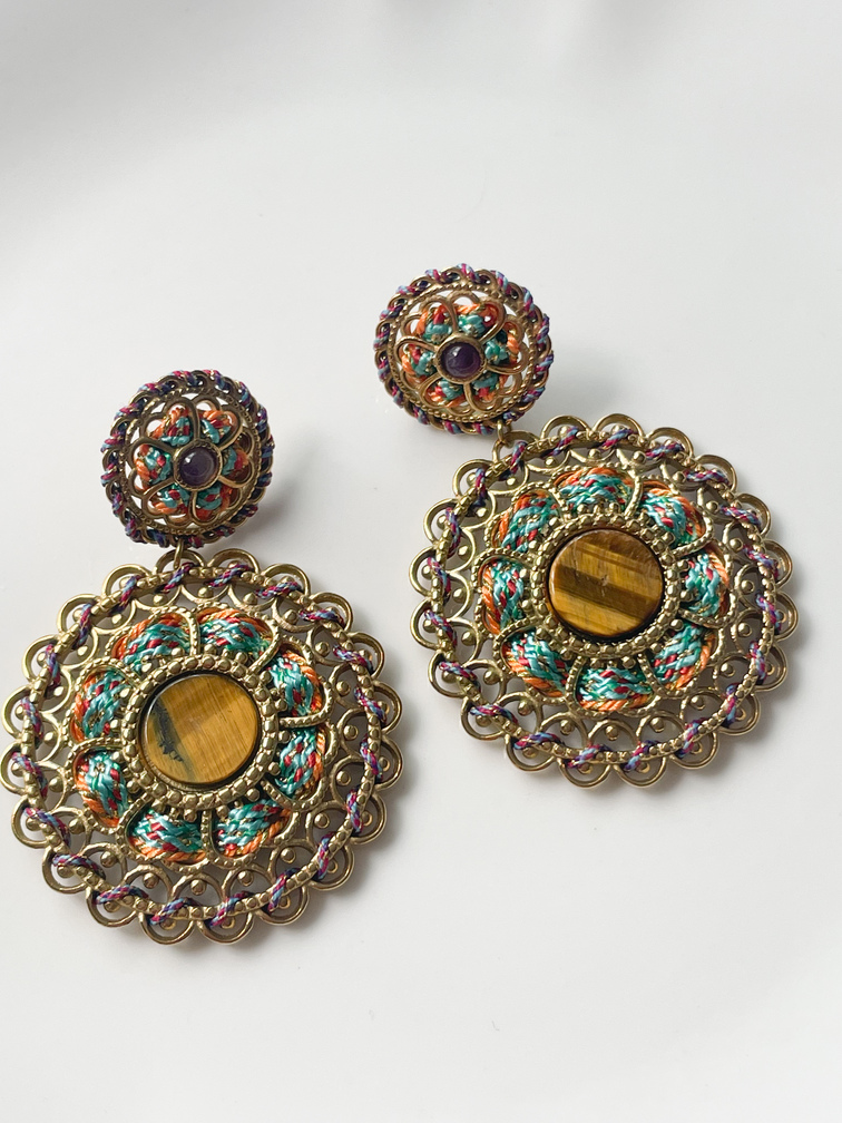 boucles Bella doré