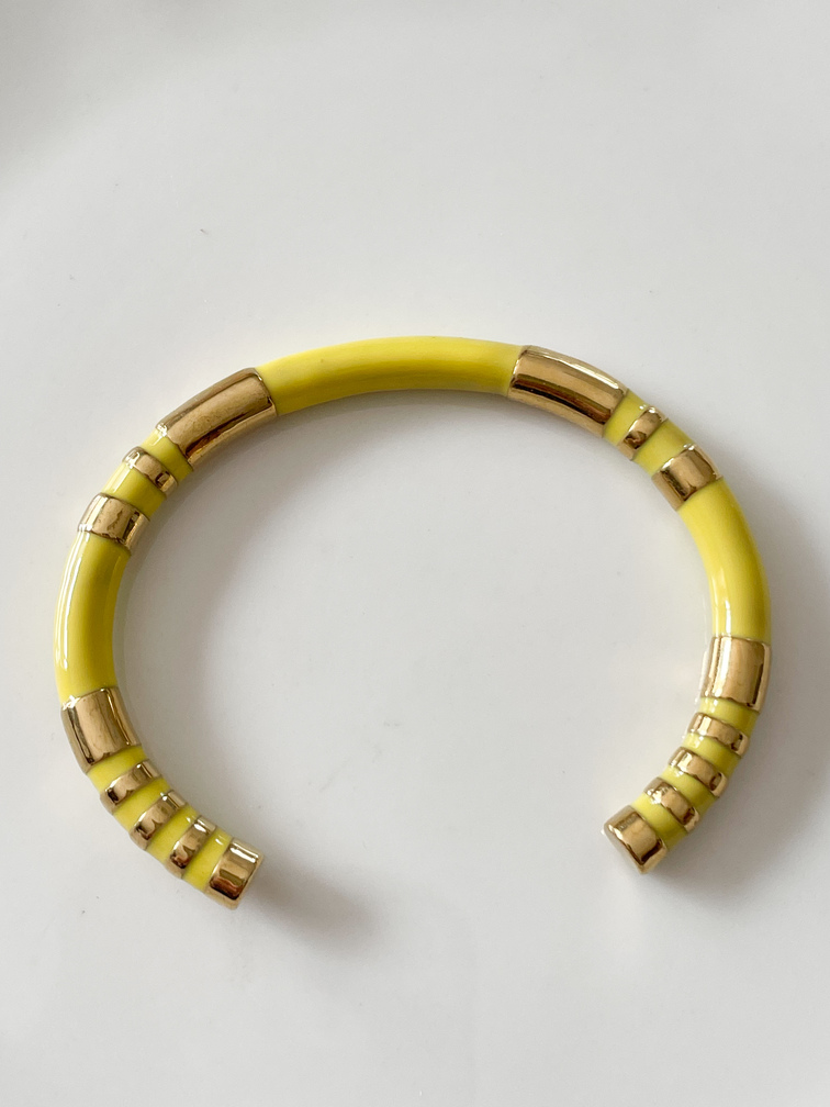 Bracelet Jenny jaune doré