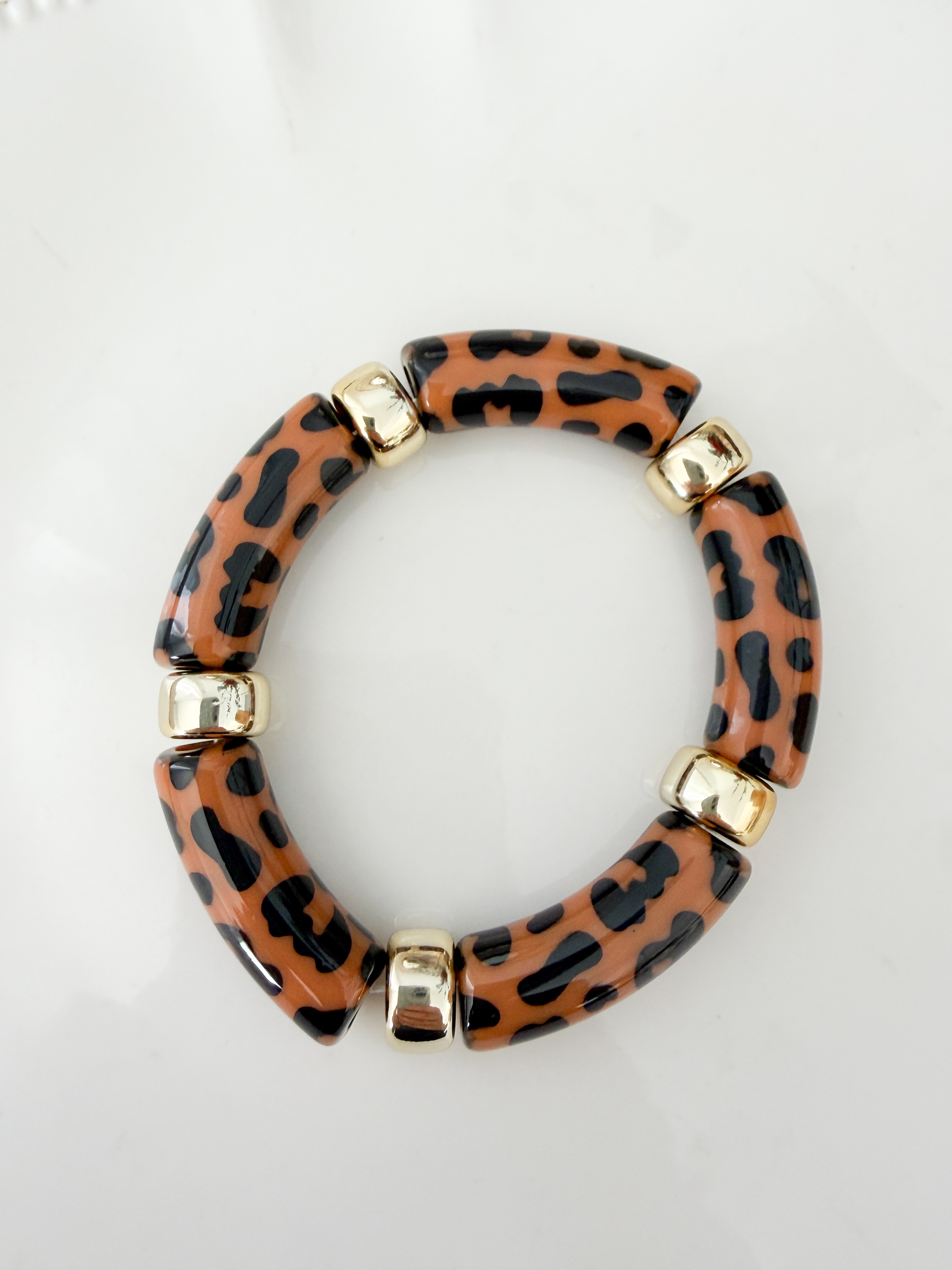 Bracelet Graou Joao marron doré