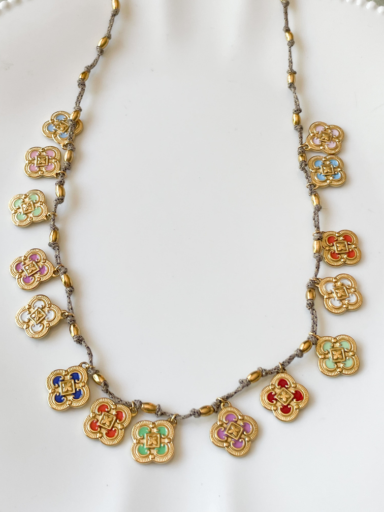 Collier Cyrielle multi doré