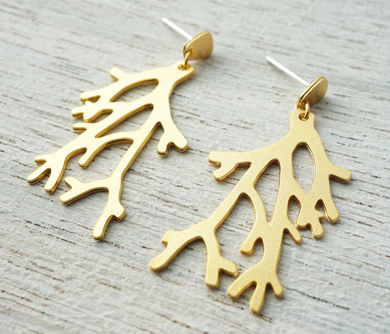 Boucles Coral doré de Shlomit