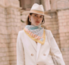 foulard Maradji oiseau vert