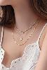 collier Amour 2 rangs argenté de Shlomit Ofir