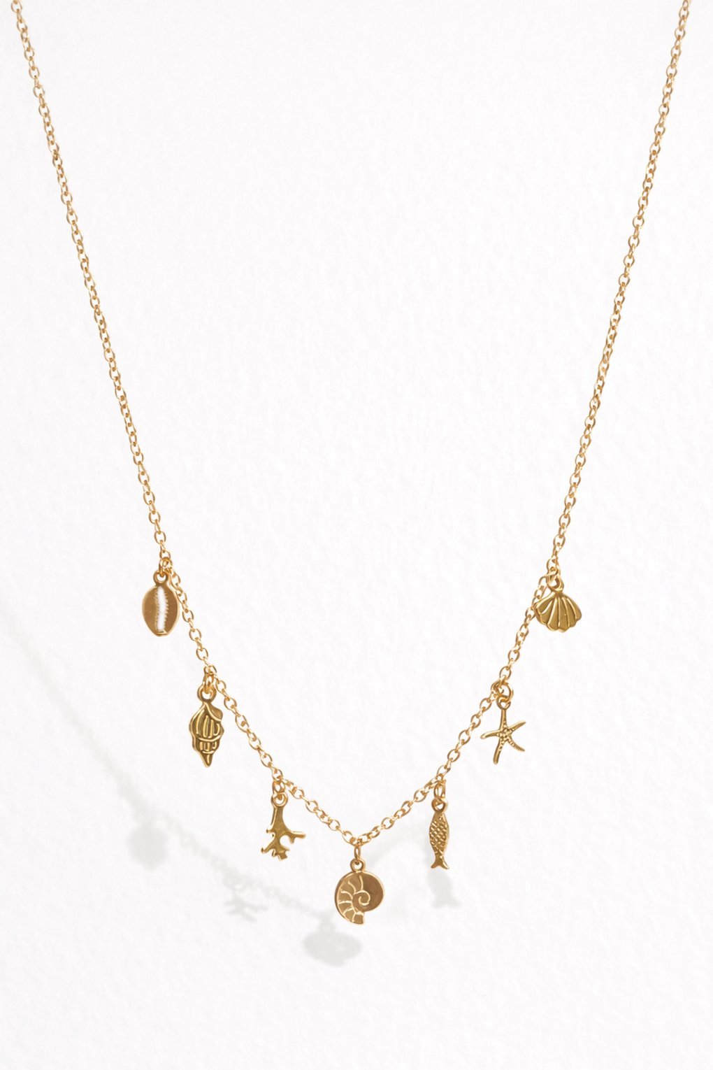 Collier Island doré de Shlomit