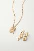 Collier Lock doré de Shlomit