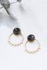 boucles Miya jacket noir doré de Shlomit Ofir