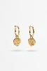 Collier Raya perles blanches doré de Shlomit
