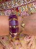 Bracelet Douceur violet doré