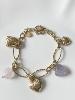 Bracelet Douceur violet doré