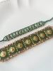 Bracelet Beauté vert doré