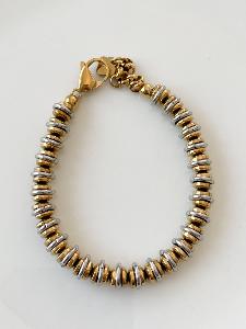 Bracelet Billie doré argenté
