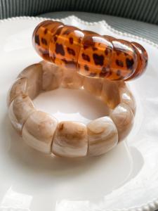 bracelet Biba marron tacheté