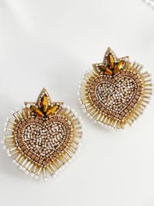 Boucles Gina doré de Mandalita