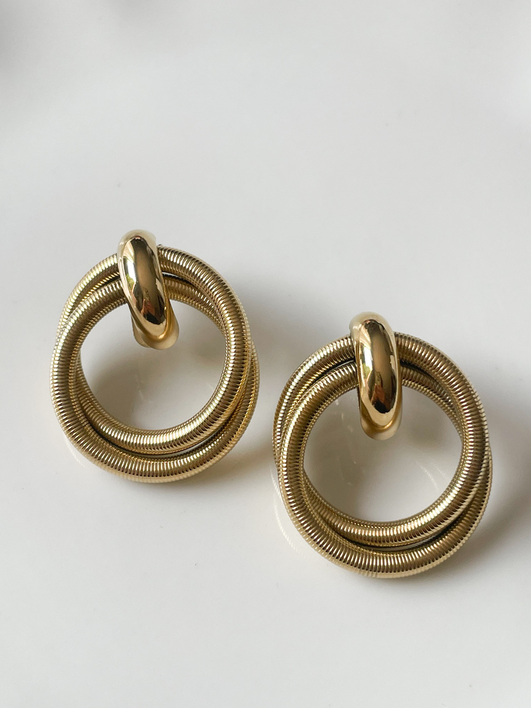 Boucles Mina doré