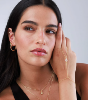 Bracelet bague Astoria doré de Shlomit