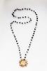 collier Glory noir doré de Shlomit Ofir