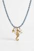Collier Marine bleu ciel doré de Shlomit