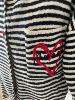 pull gilet Musy Muse marinière 36/42