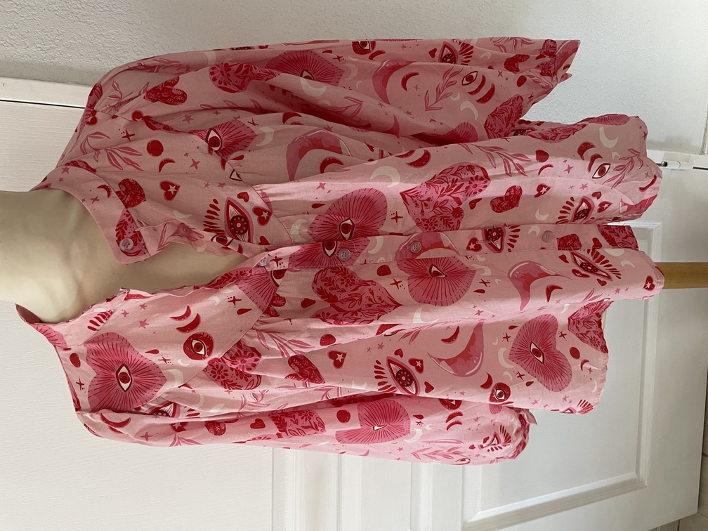 tunique rose coeur oeil 36/46