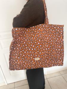 Sac Cabas Léo Camel de Maison Augustin