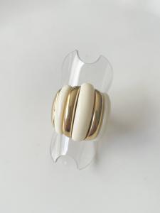 bague Pauline beige dorée T52