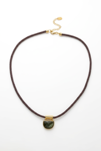 Collier Cruise Labradorite doré de Shlomit