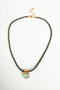 Collier Cruise Amazonite doré de Shlomit