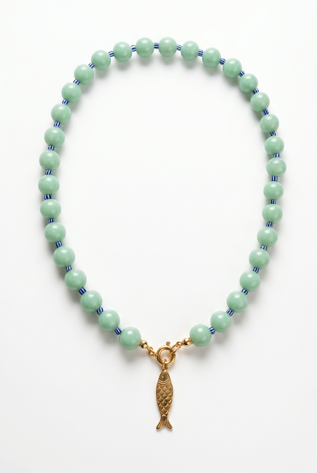Collier Lenny vert doré de Shlomit