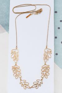 collier sautoir Matisse doré de Shlomit Ofir