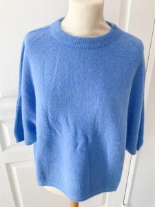 Pull bleu Alpaga 36/48