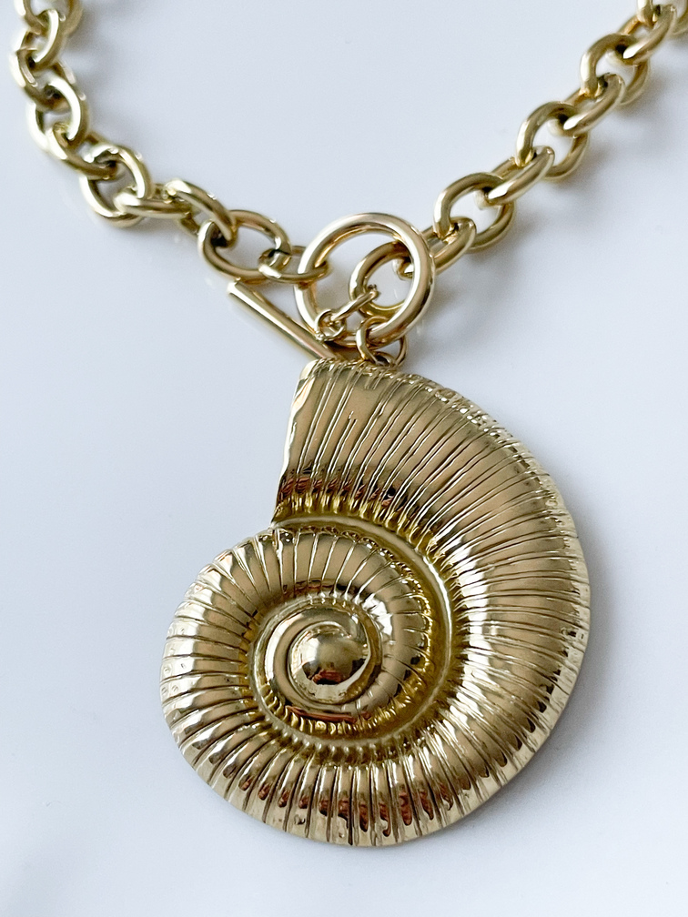 collier Betty doré