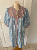 robe rayures 38 / 48 April Vintage