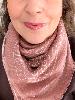 foulard bandana grand modèle rose